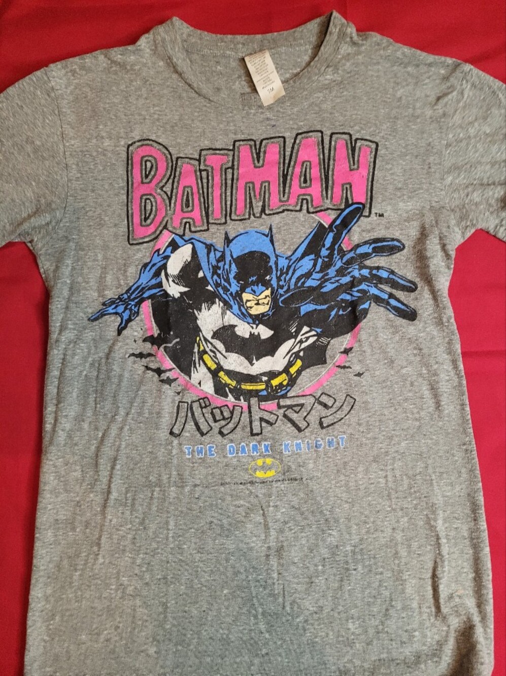 Batman Kids' Gray Graphic Tee - The Dark Knight
